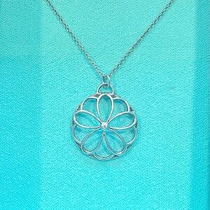 Tiffany & Co. Garden Flower Diamond Pendant